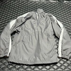 Vintage Champion Quarter Zip Puller Over Fleece Lined Size Large